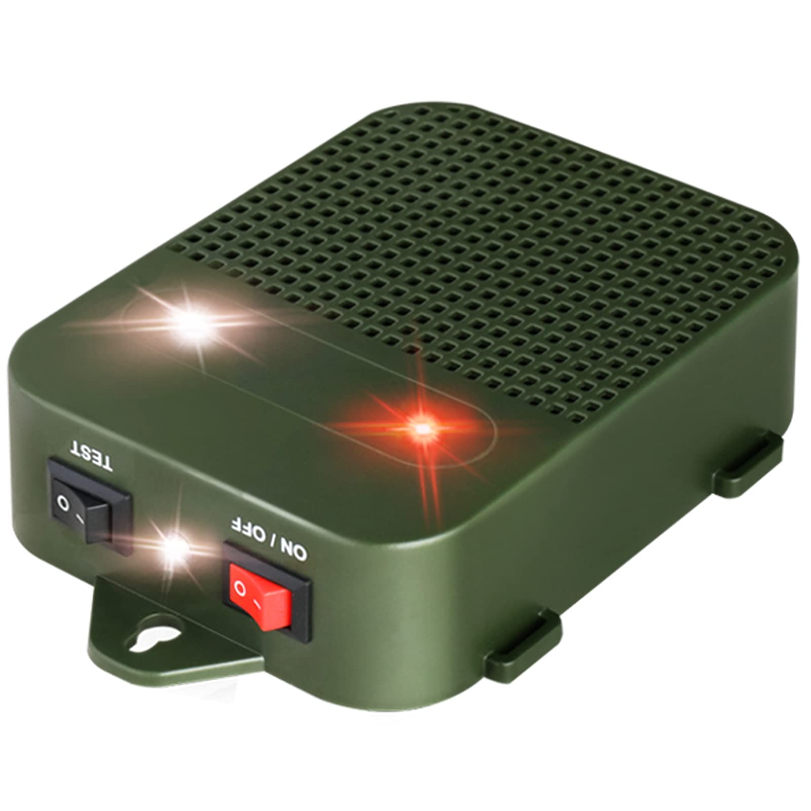 Electronic Ultrasonic Mouse Repellent for Cars - Battery Powered Rodent Repeller for Car Engines, Indoor, Garage, RV & Attic - Safe & Effective Pest Control Solution