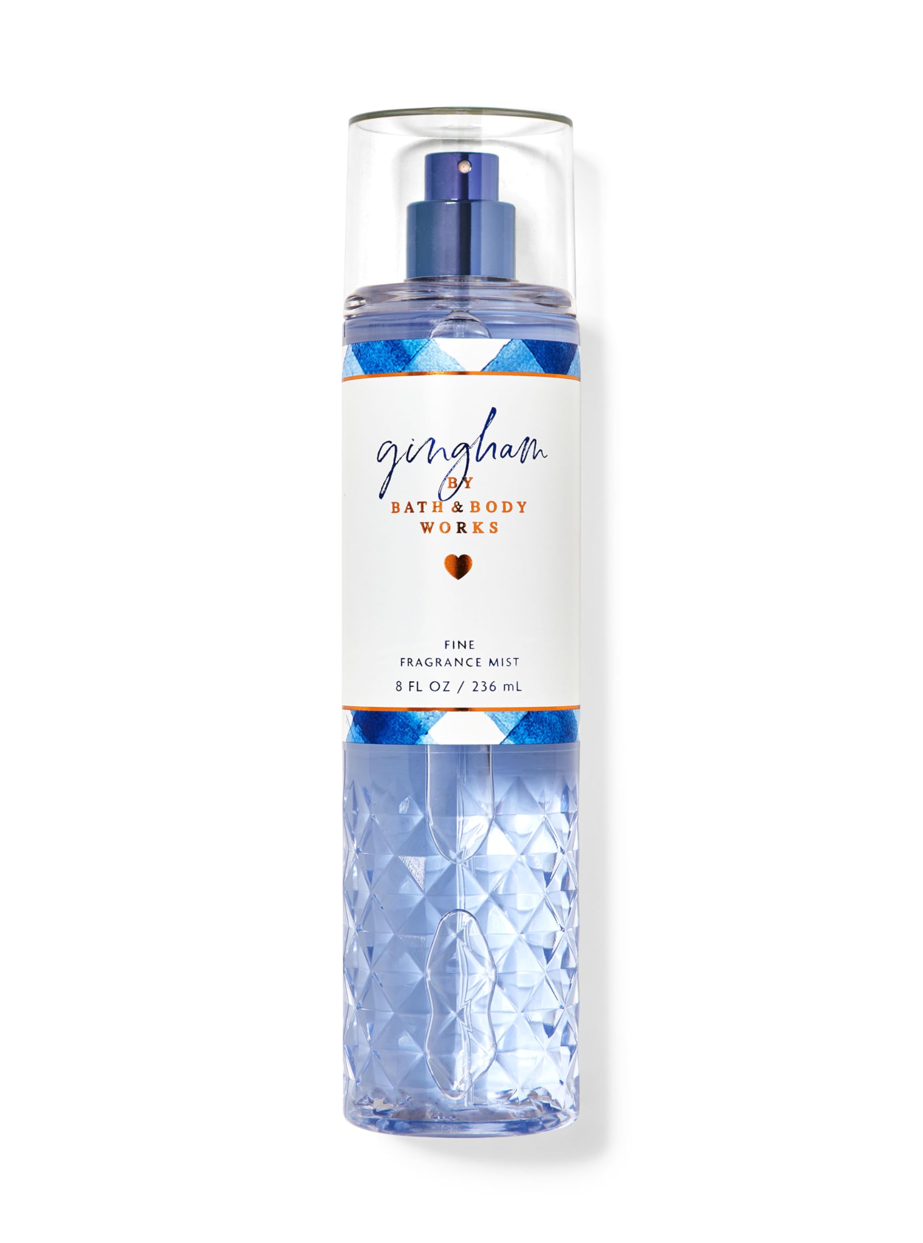 Bath & Body Works Gingham Body Mist for Women - 8oz Floral Fragrance Spray | Long Lasting, Lightweight & Refreshing | Perfect for Daily Use, Work, Dates & Special Occasions