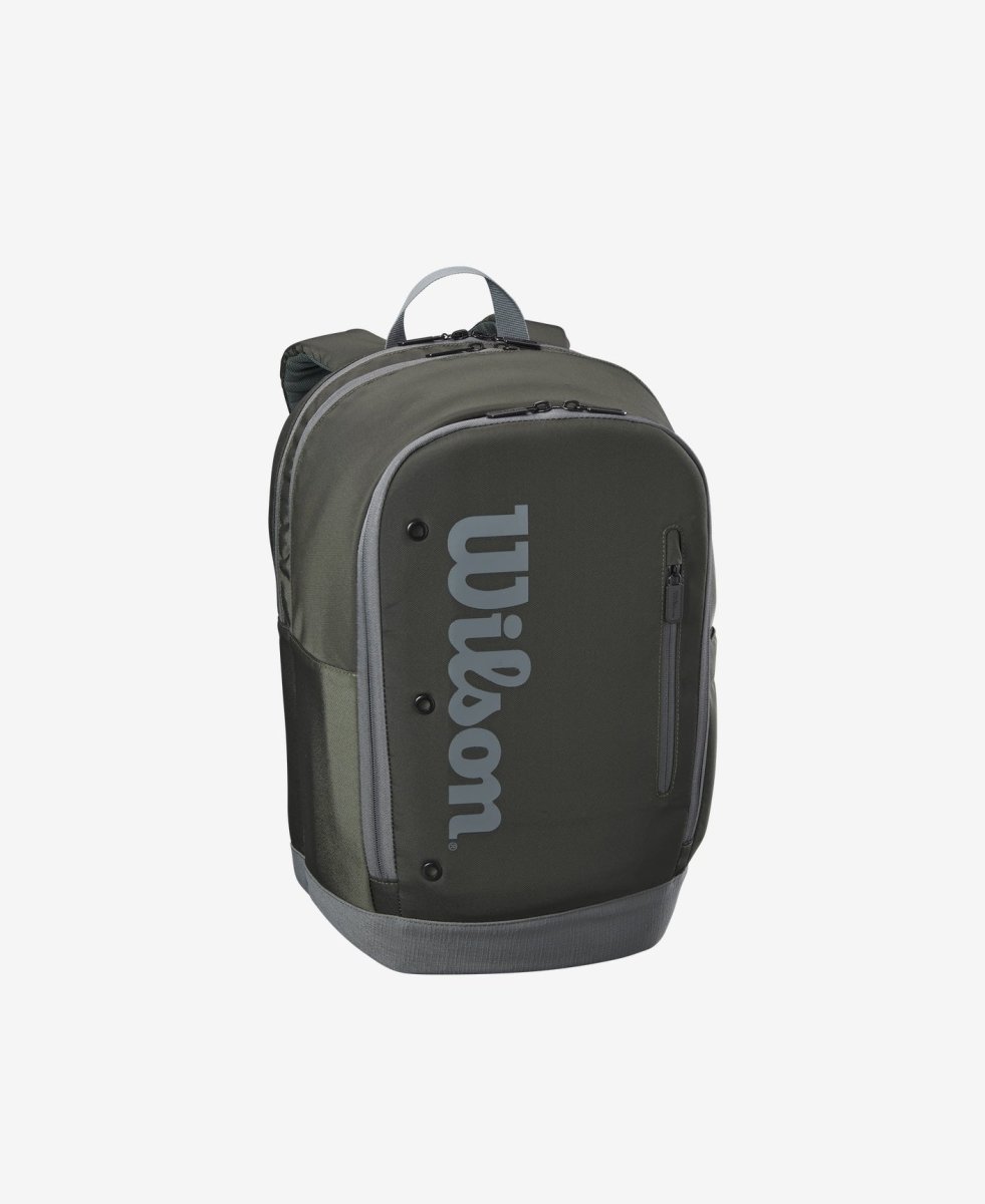 Wilson Tour Backpack - Premium Tennis & Sports Gear for Men & Women | Durable Dark Green Design | Perfect for Tennis Matches, Gym & Travel Accessories