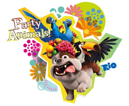 Rio Edible Cupcake Toppers - Colorful Sugar Decorations for Birthday Cakes, Wedding Desserts & Party Treats - Perfect for Baking, Celebrations & Special Events