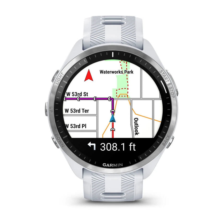 Garmin Forerunner 965 GPS Running Smartwatch with Advanced Training Metrics, Music Storage & Solar Charging - Perfect for Runners, Athletes & Outdoor Enthusiasts