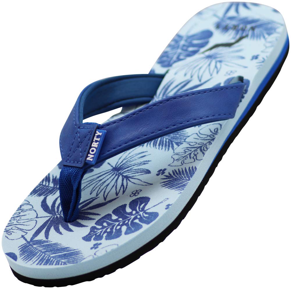 NORTY Women's Casual Flip Flop Thong Sandals - Comfortable Beach Slides for Pool, Vacation & Everyday Wear | Lightweight Summer Shoes for Walking, Travel & Outdoor Activities