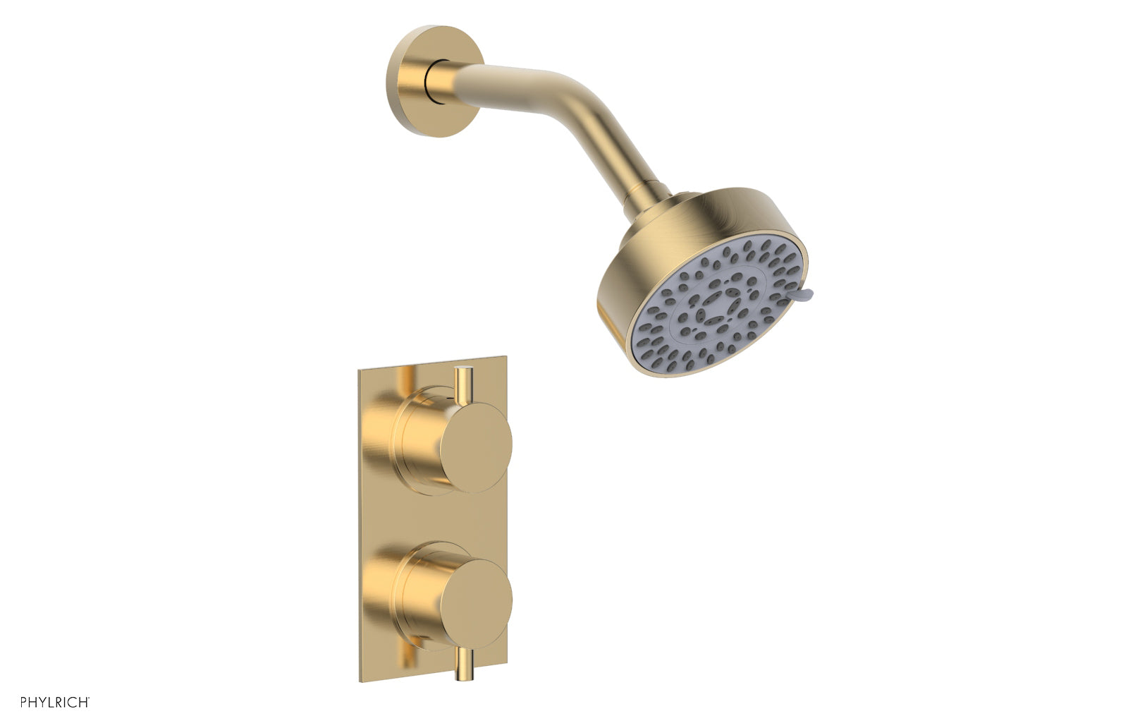BASIC II Water-Saving Thermostatic Shower Set with Volume Control - 230 30 - Perfect for Eco-Friendly Bathrooms & Modern Home Renovations