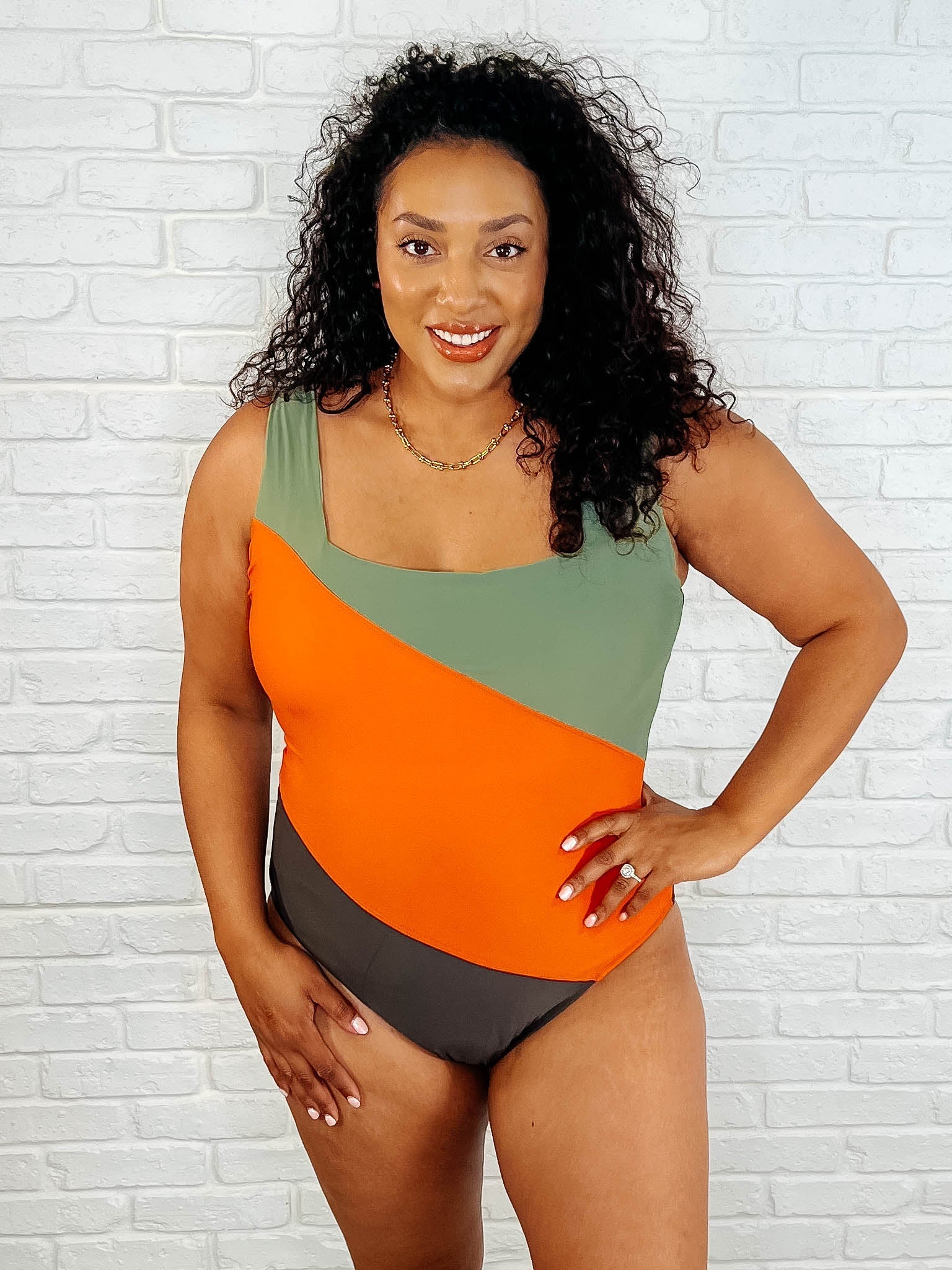 Stylish Cape Town Asymmetrical Striped One-Piece Swimsuit for Women - Perfect for Beach Vacations, Pool Parties & Summer Getaways