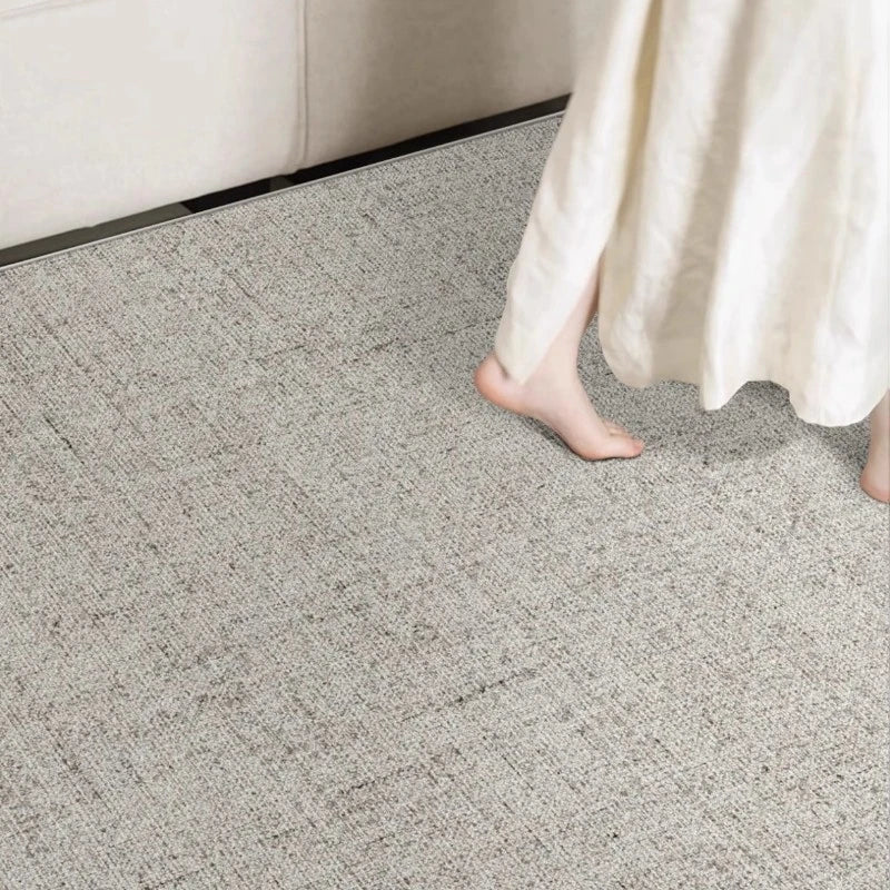 Luxury Plush Velvet Waterproof Minimalist Area Rug - Soft Non-Slip Living Room Carpet for Bedroom, Dorm & Home Decor