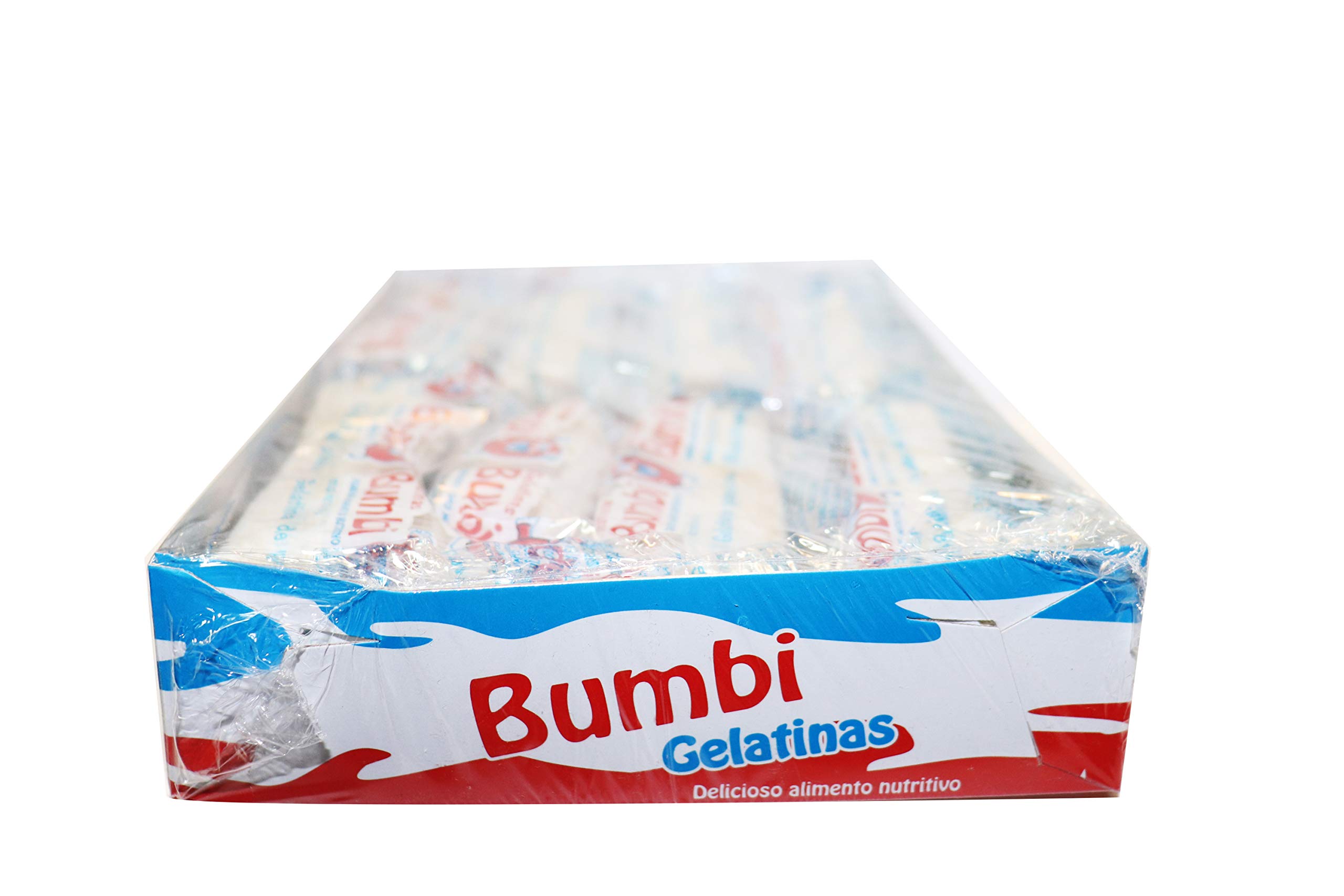 Bumbi Gelatin Snacks - Pack of 16 Individually Wrapped Fruit Flavored Gelatin Cups | Perfect for Kids Lunchboxes, School Snacks & Party Treats