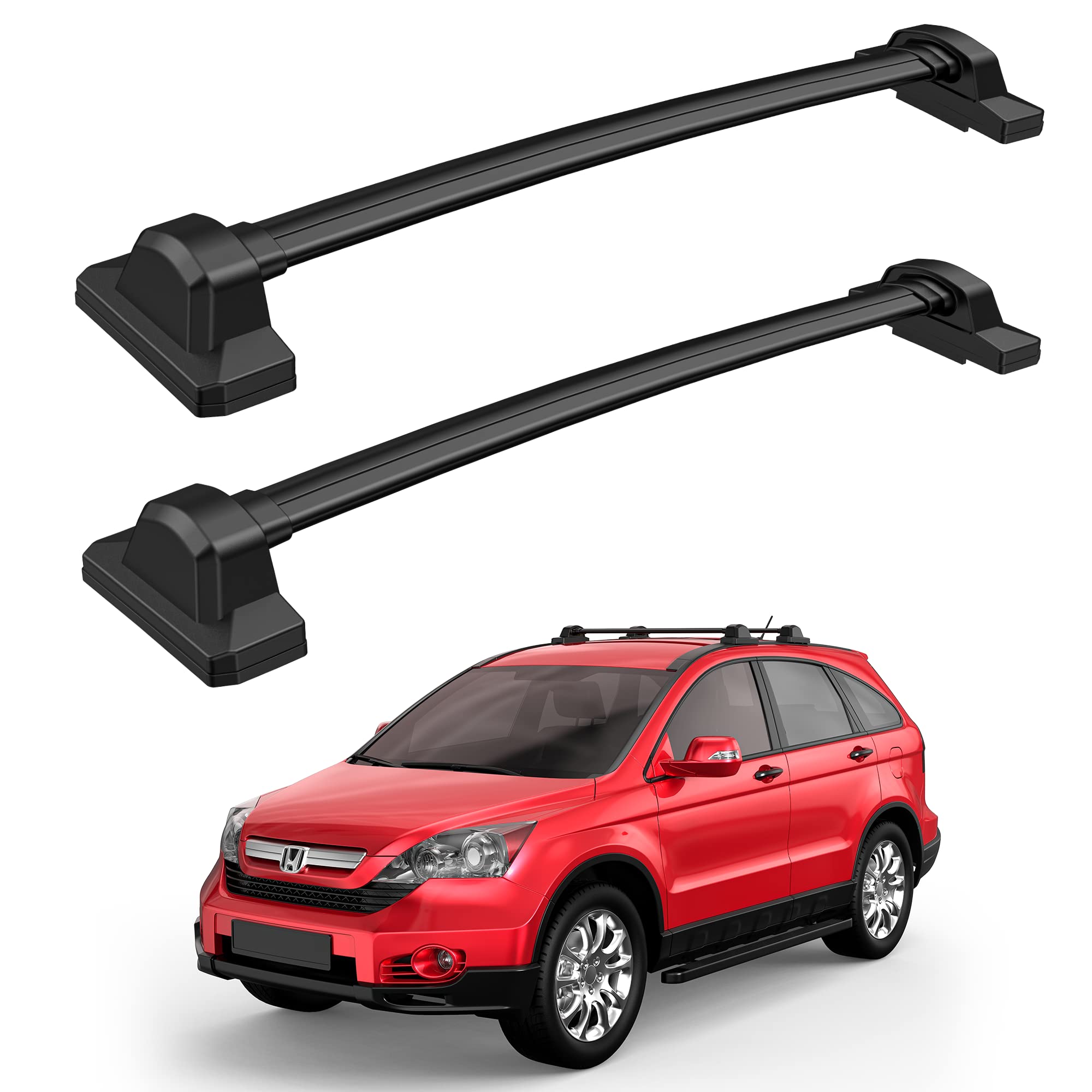 MOSTPLUS Universal Roof Rack Cross Bars - Compatible with Honda CRV 2007-2011 Models | Heavy Duty Cargo Carrier for Kayak, Canoe, Luggage & Outdoor Gear | Perfect for Camping, Road Trips & Adventure Travel
