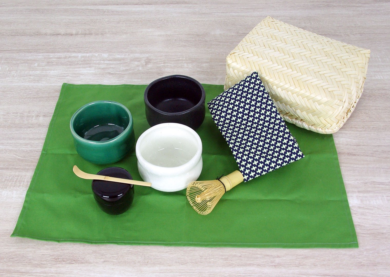 Premium Japanese Matcha Tea Set - Authentic Black Ceramic Bowl & Whisk for Traditional Tea Ceremony | Perfect for Home, Office & Gift Giving