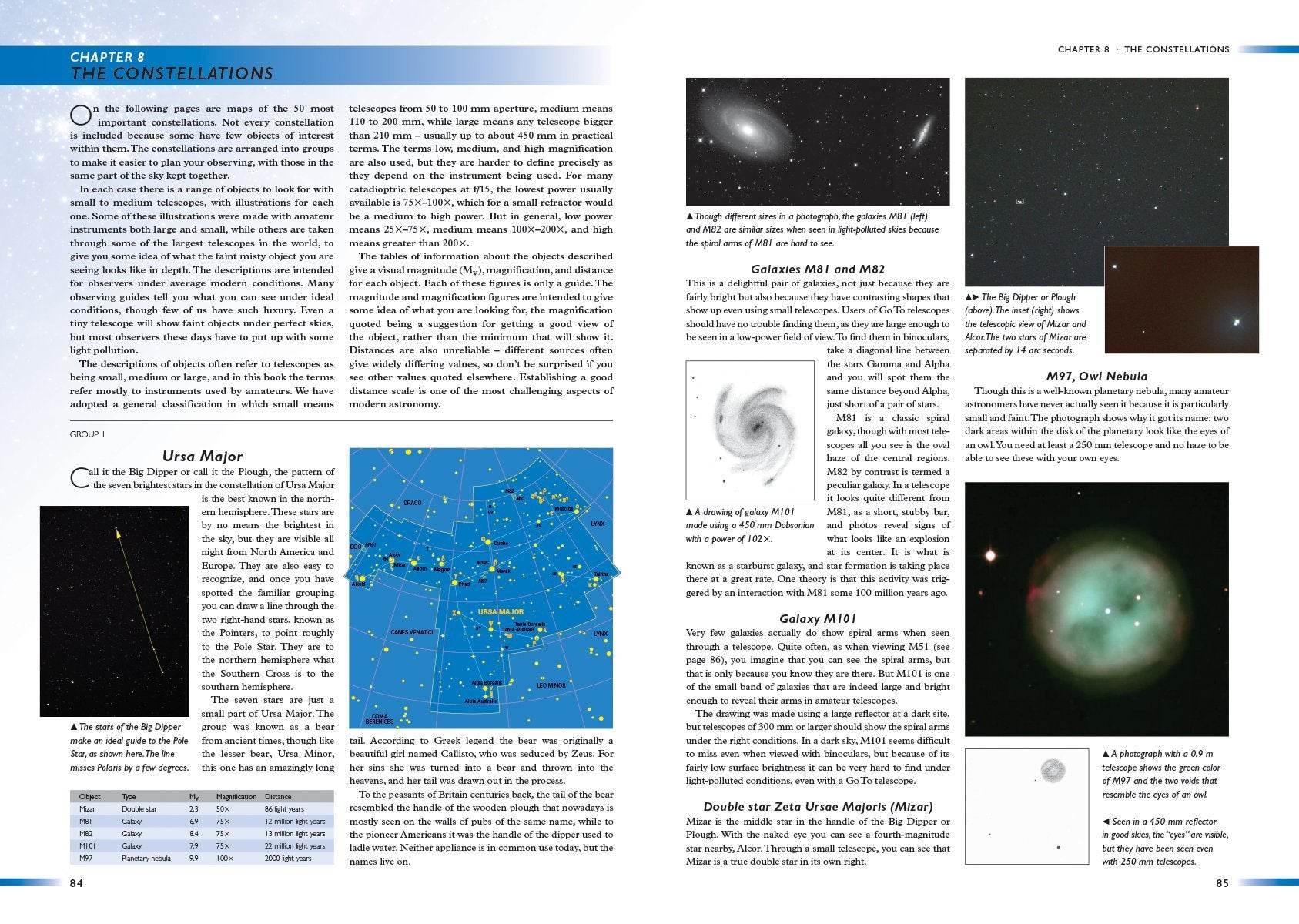 Night Sky Atlas: Moon, Planets, Stars & Deep Space Objects - Astronomy Guide for Stargazing & Astrophotography
