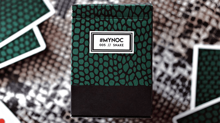 Premium MYNOC Deck 5 Snake Edition Playing Cards - 52 Poker Cards for Magic Tricks, Card Games & Collectors (Ideal for Poker Nights, Gifts & Cardistry)