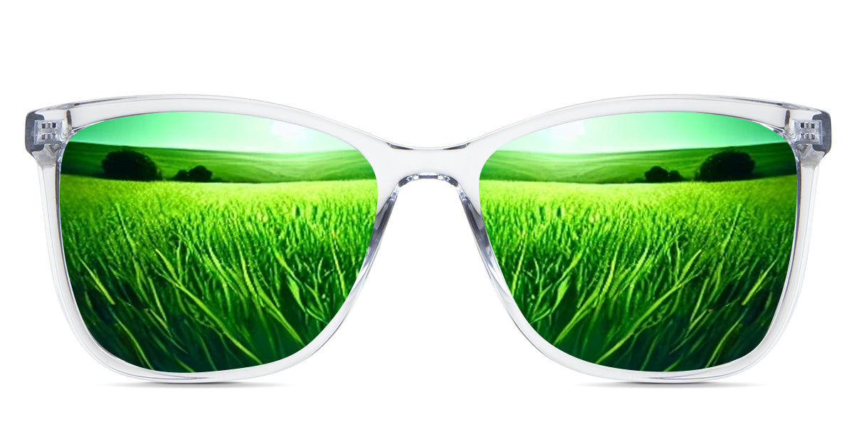 Yassi Women's Prescription Polarized Sunglasses - UV Protection, Anti-Glare for Driving, Outdoor & Fashion Use