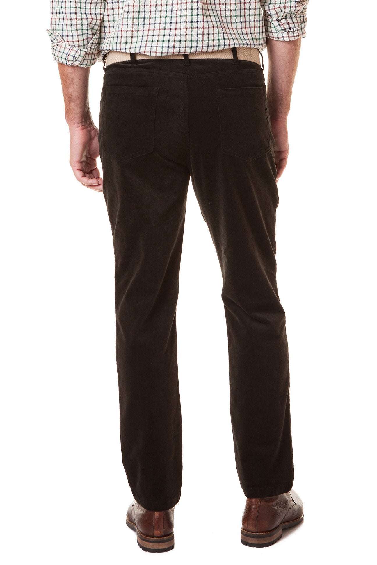 Wayfarer 5 Pocket Corduroy Pants for Men - Charcoal Gray Casual Trousers | Perfect for Work, Travel & Everyday Wear