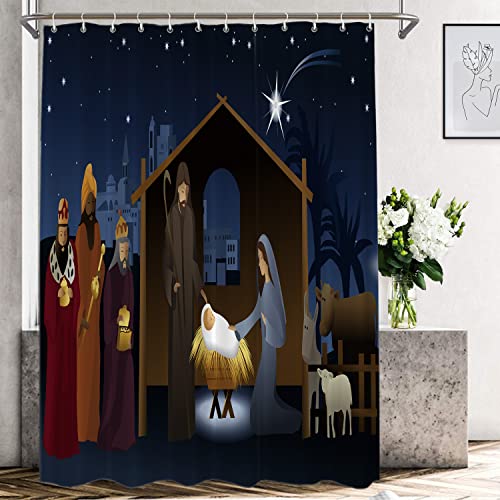 Christmas Nativity Little House Multia