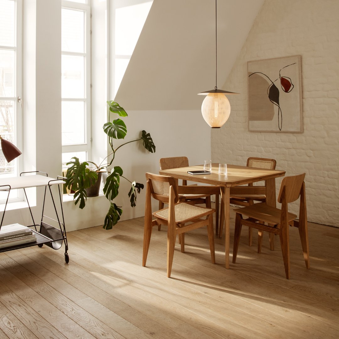 Extendable Pivoting Dining Table - Expandable Modern Design for Small Spaces | Perfect for Apartments, Dining Rooms & Multi-Functional Areas