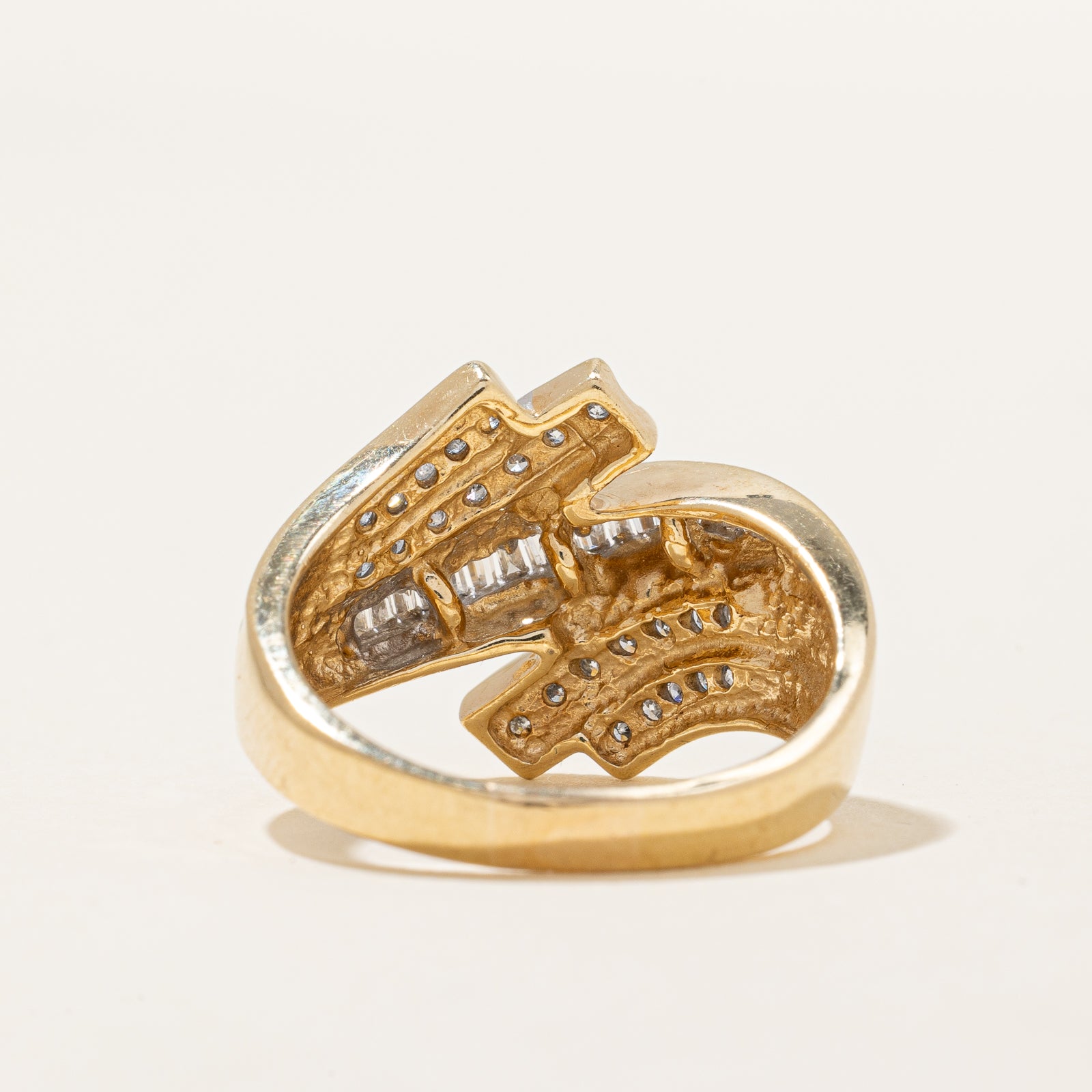 0.36ctw Diamond Waterfall Ring for Women - Size 8.25 | Elegant Wedding, Engagement & Anniversary Gift | Perfect for Bridal Jewelry & Special Occasions