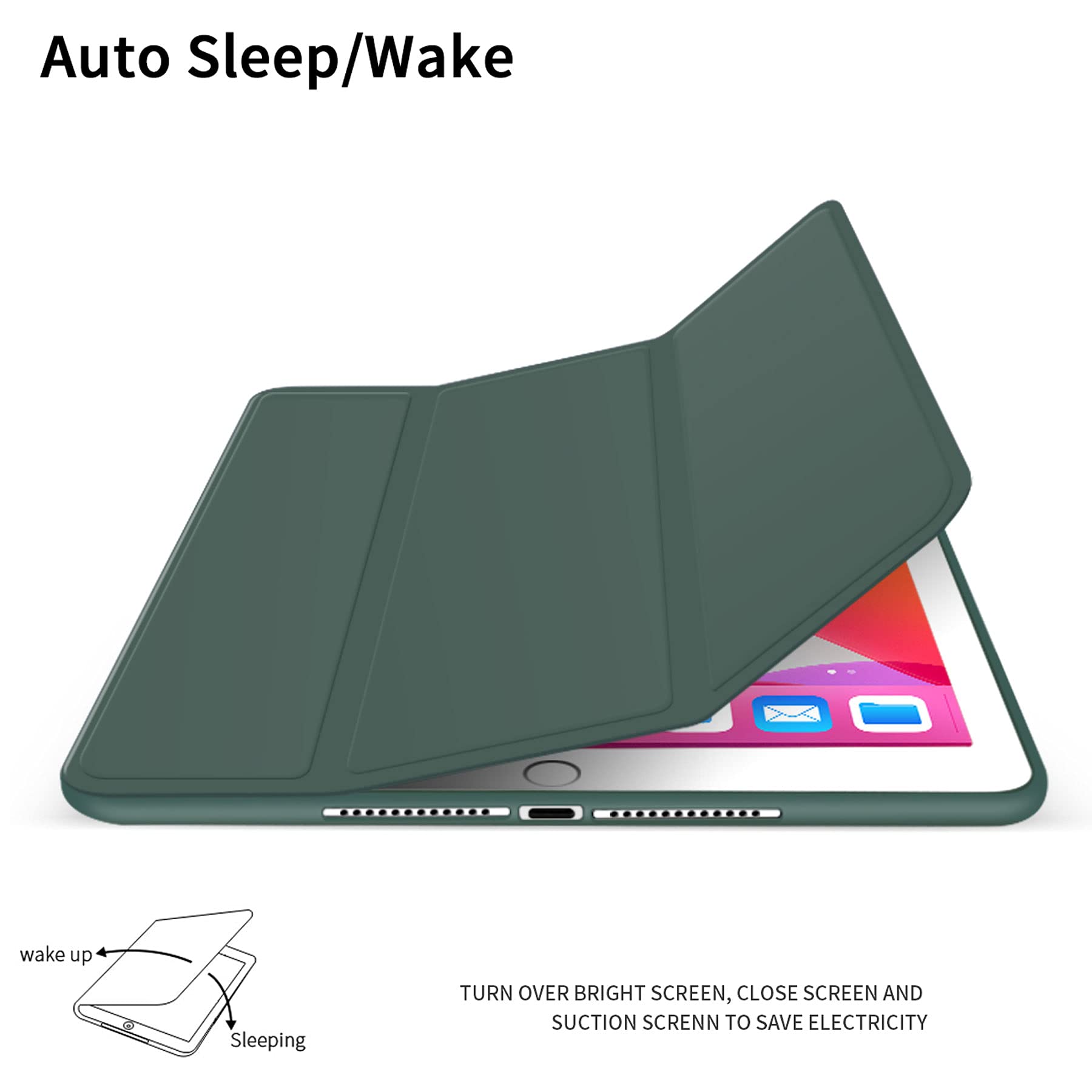 Premium Lightweight Trifold Smart Case for iPad Air 3 10.5