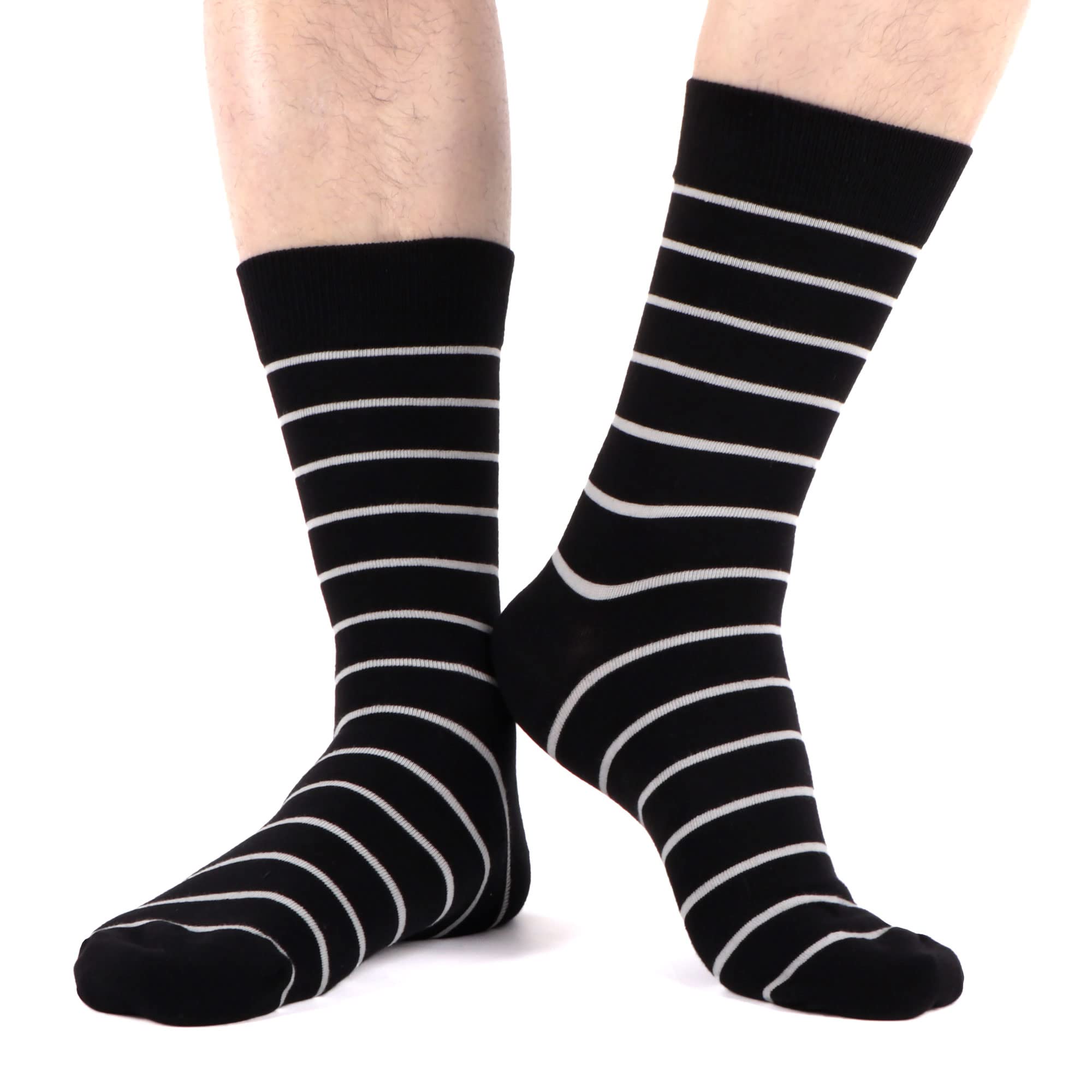 Premium WeciBor Men's Seamless Dress Socks 12-Pack - Ultra Soft Combed Cotton for Business & Formal Wear - Perfect for Office, Weddings & Dress Shoes Comfort