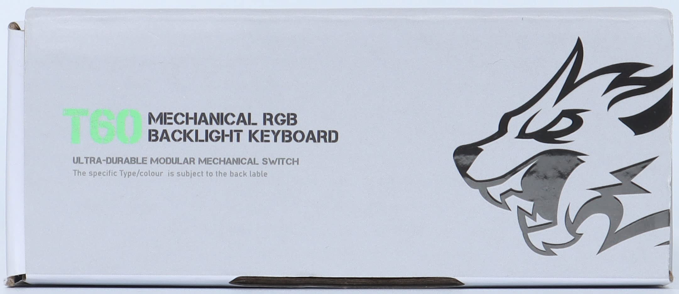 60% UK Gaming Mechanical Keyboard - 62 Key Compact Blue Switches with RGB Backlight for PC/Laptop Gaming & Office Work