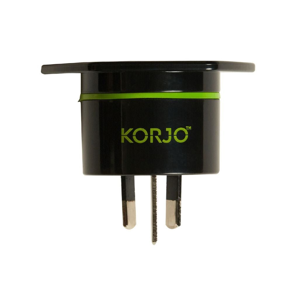 Universal Travel Adapter for Australia - Korjo World Adaptor AA02 - Perfect for Laptops, Phones & Devices - Ideal for Business Trips & Vacations
