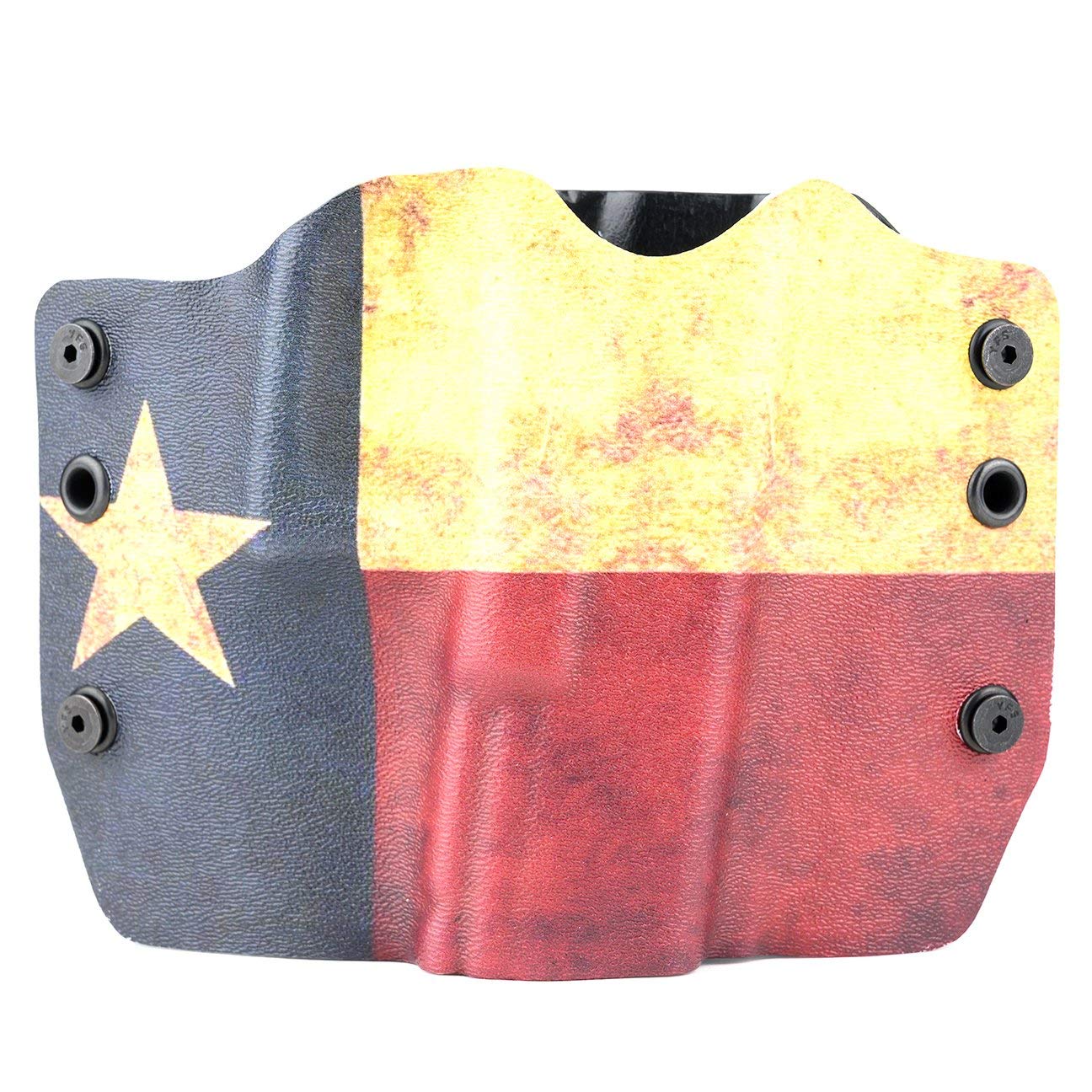 Texas Flag OWB Holster for Kimber Micro - Left Hand Draw - Perfect for Concealed Carry & Outdoor Activities