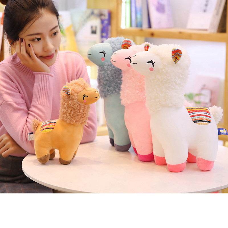 Lumi The Llama Plushie - Soft Stuffed Animal Toy for Kids & Adults | Cute Llama Plush for Bedroom Decor, Nursery, Gifts & Cuddling