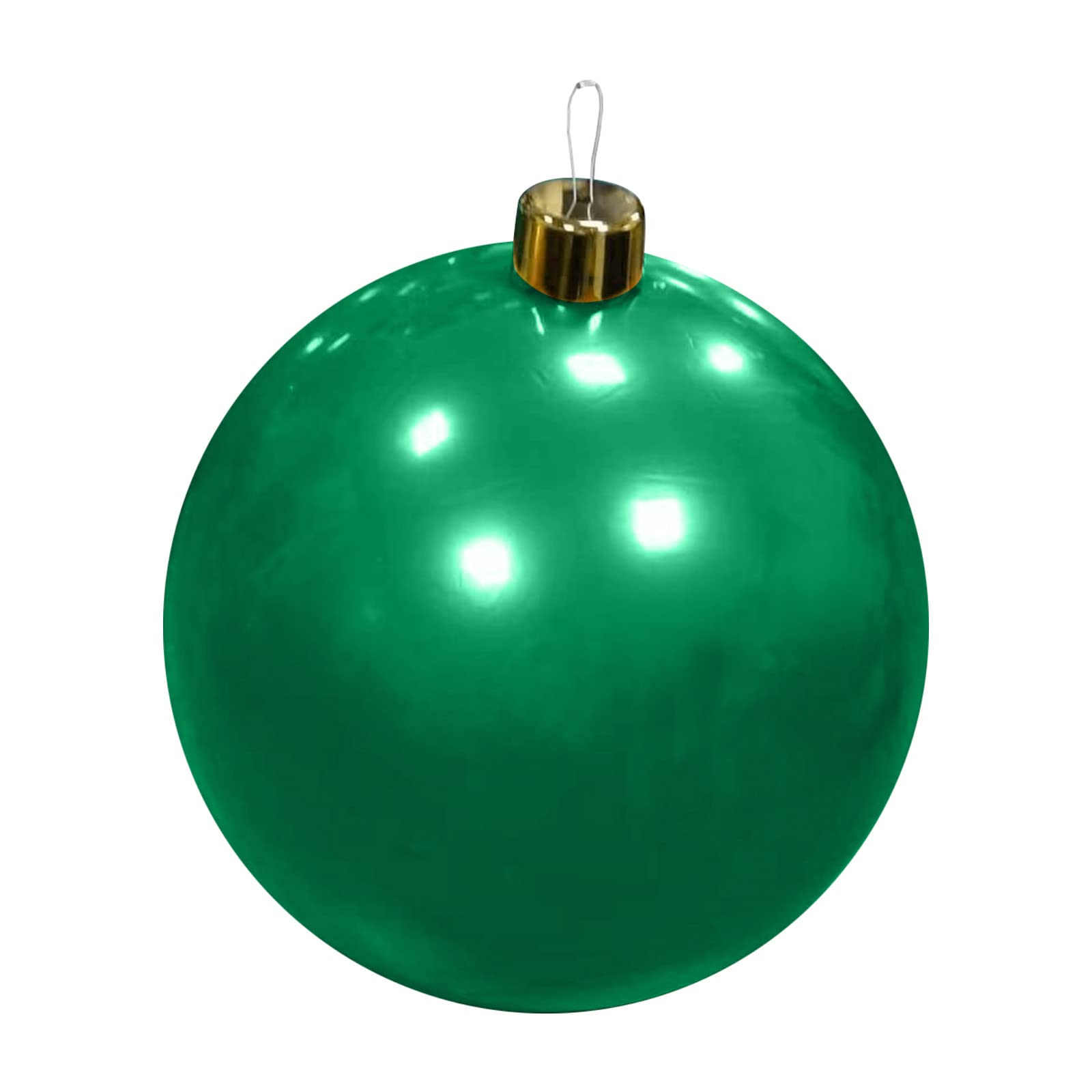 Christmas Ornaments - Outdoor PVC Inflatable Christmas Balls & Snowflake Decorations for Home, Party, and Holiday Festive Atmosphere | Perfect for Tree Decor, Yard Display, and Xmas Party Decorations