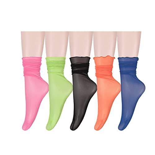 5 Pack-neon Solid Lace