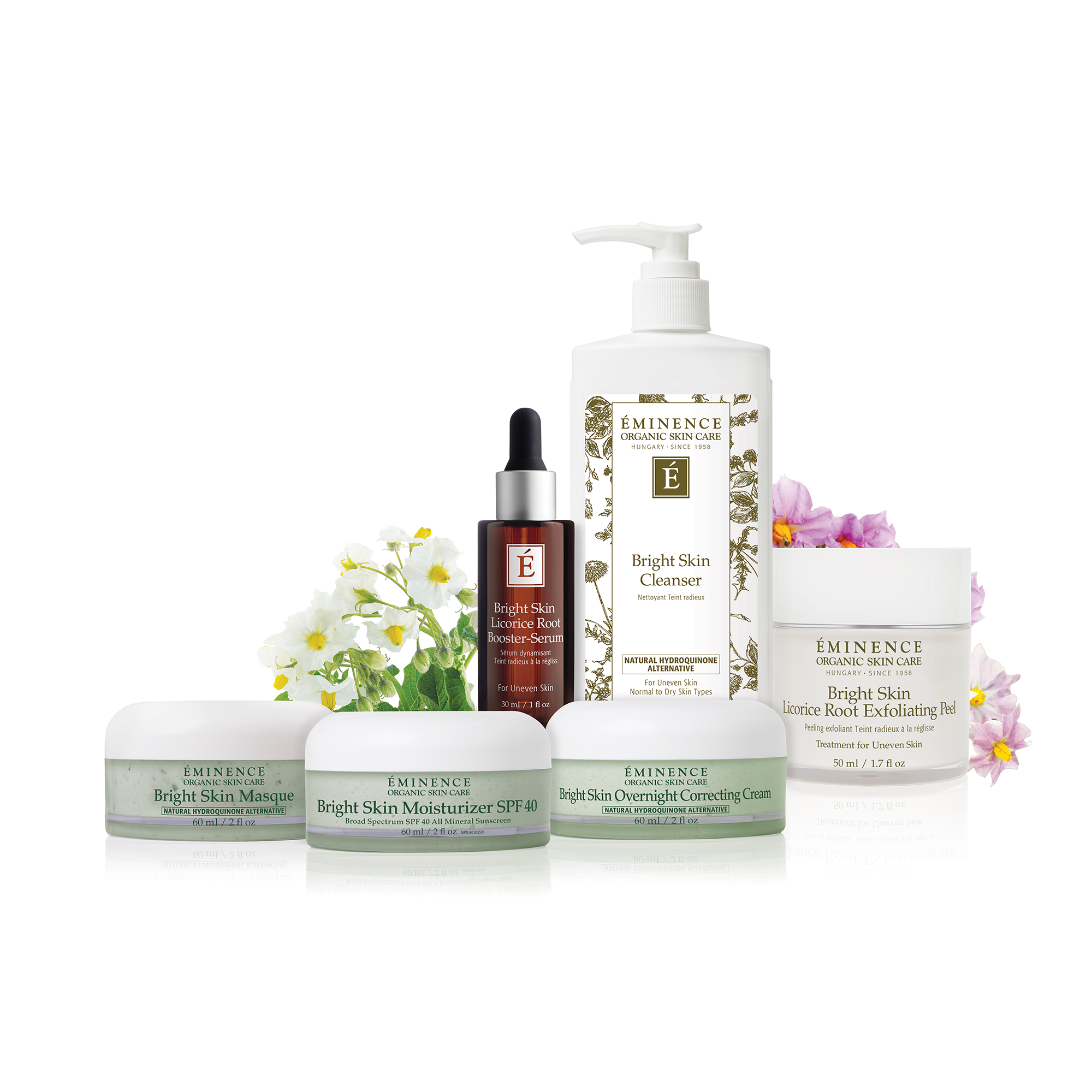 Eminence Organics Bright Skin Licorice Root Exfoliating Peel - Gentle Facial Exfoliator for Brighter, Smoother Skin | Perfect for Daily Skincare Routine & Acne-Prone Skin