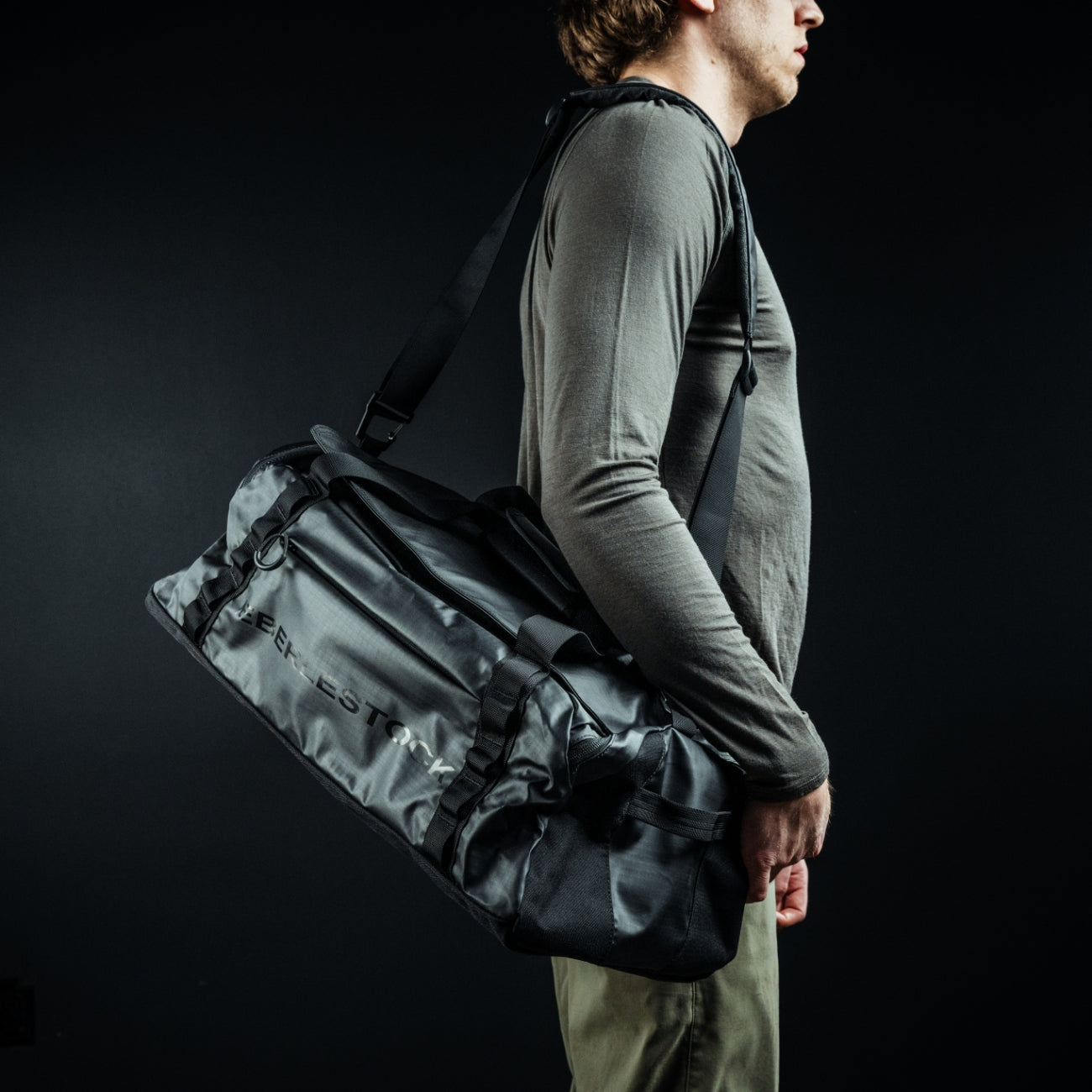 Eberlestock Hyllus Duffel Bag - Ultra Durable Water-Resistant Travel Duffel with Multiple Internal & External Pockets - Perfect for Camping, Hiking, Gym & Outdoor Adventures