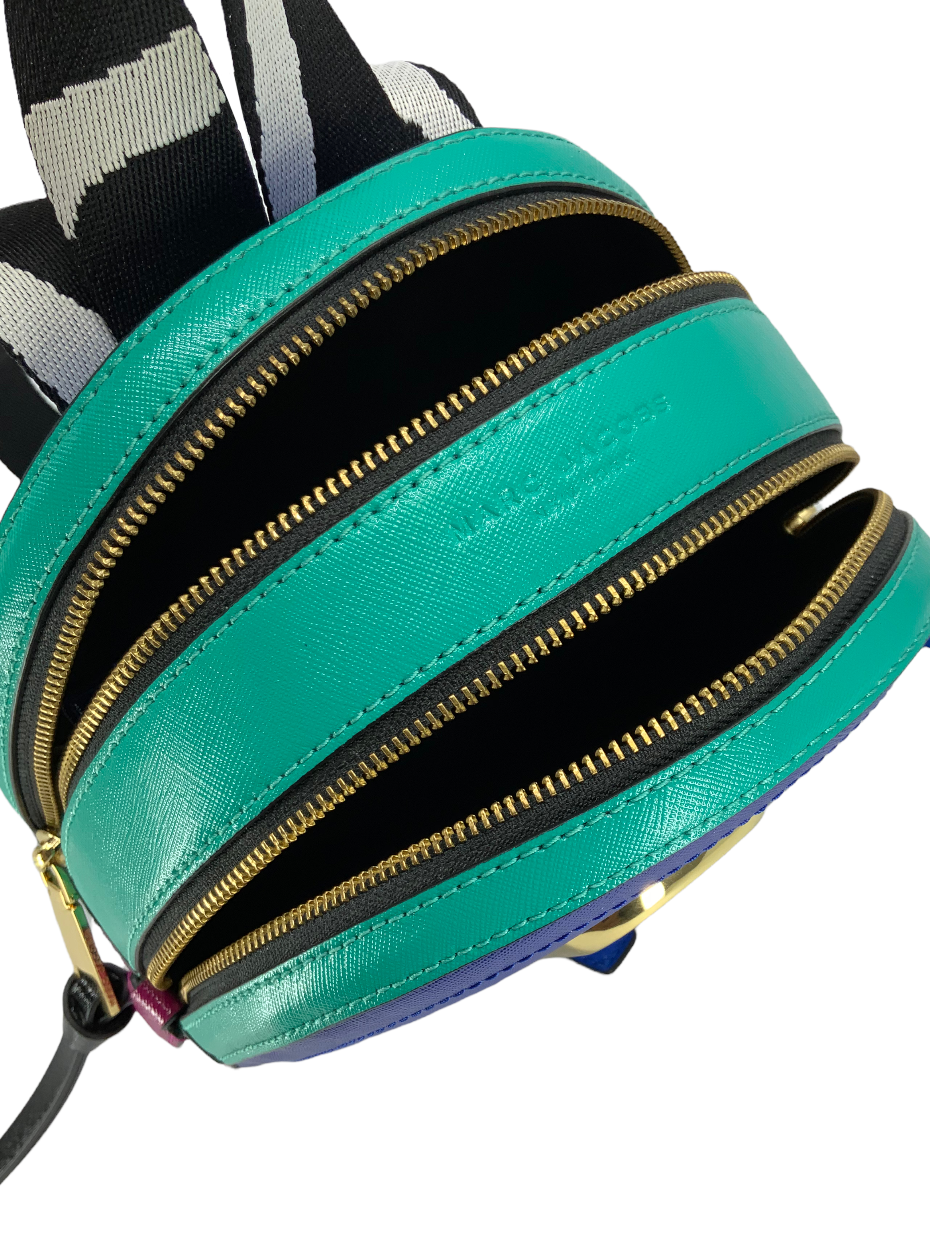 Marc Jacobs Colorblock Pack Shot Mini Backpack - Stylish & Trendy Women's Shoulder Bag for Travel, Work & Everyday Use