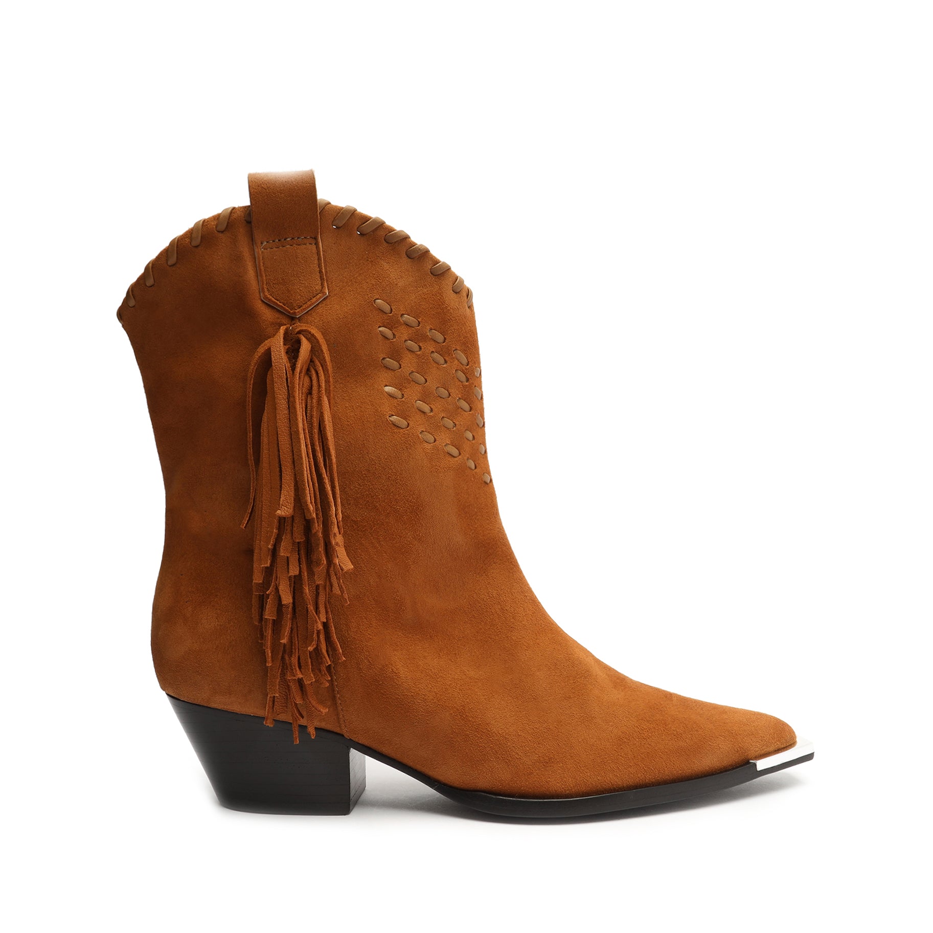 Alexxa Suede Bootie - Women's Comfortable Ankle Boots with Low Heel, Soft Suede Material for Fall & Winter Fashion | Perfect for Office, Casual Outings & Date Nights