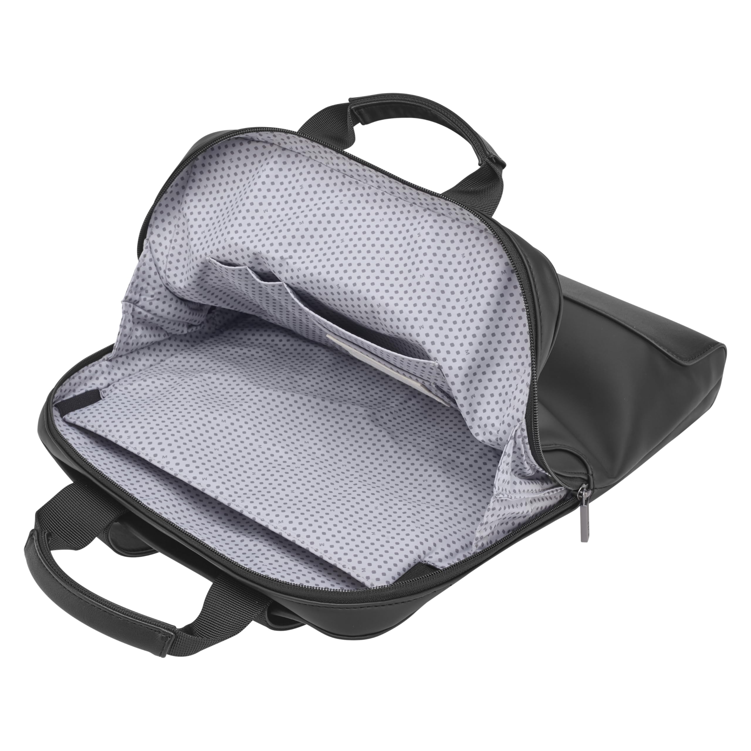 Moleskine Classic Vertical Laptop Backpack - 15 Inch Computer Bag for MacBook, Notebook, iPad - 29 x 39 x 6 cm - Black - Perfect for Work, Travel & School