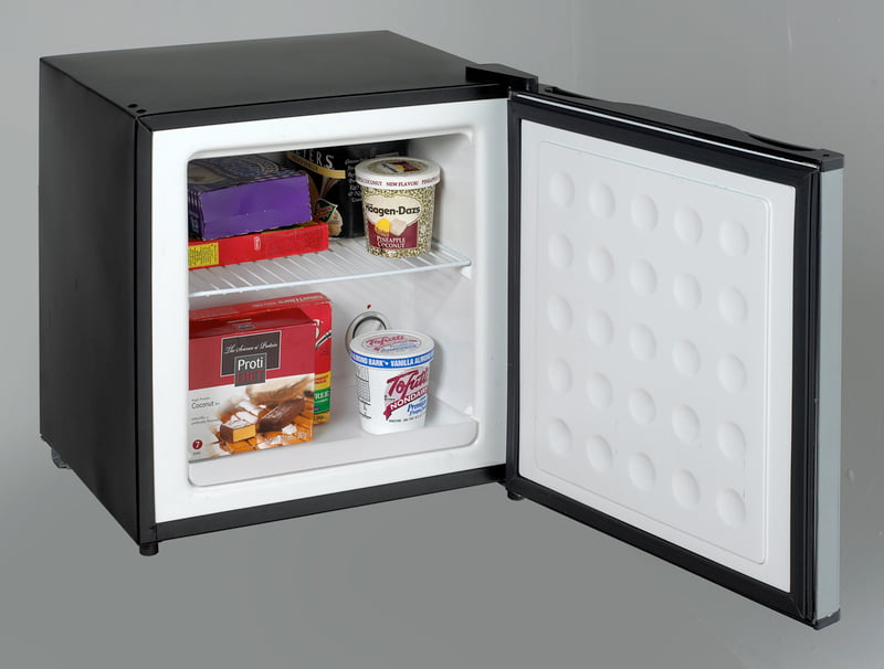 Avanti VFR14PSIS 1.4 Cubic Feet Compact Refrigerator & Freezer - Dual Function Mini Fridge for Dorm, Office, or Home Use