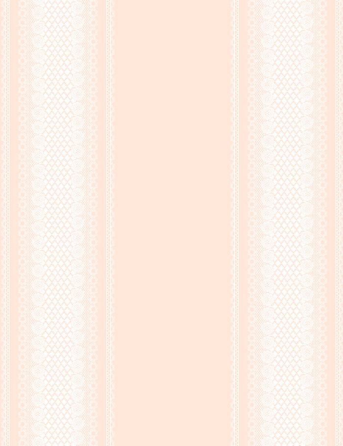 Nathan Turner Peach Lace Front Wallpaper - Elegant Home Decor for Living Room & Bedroom