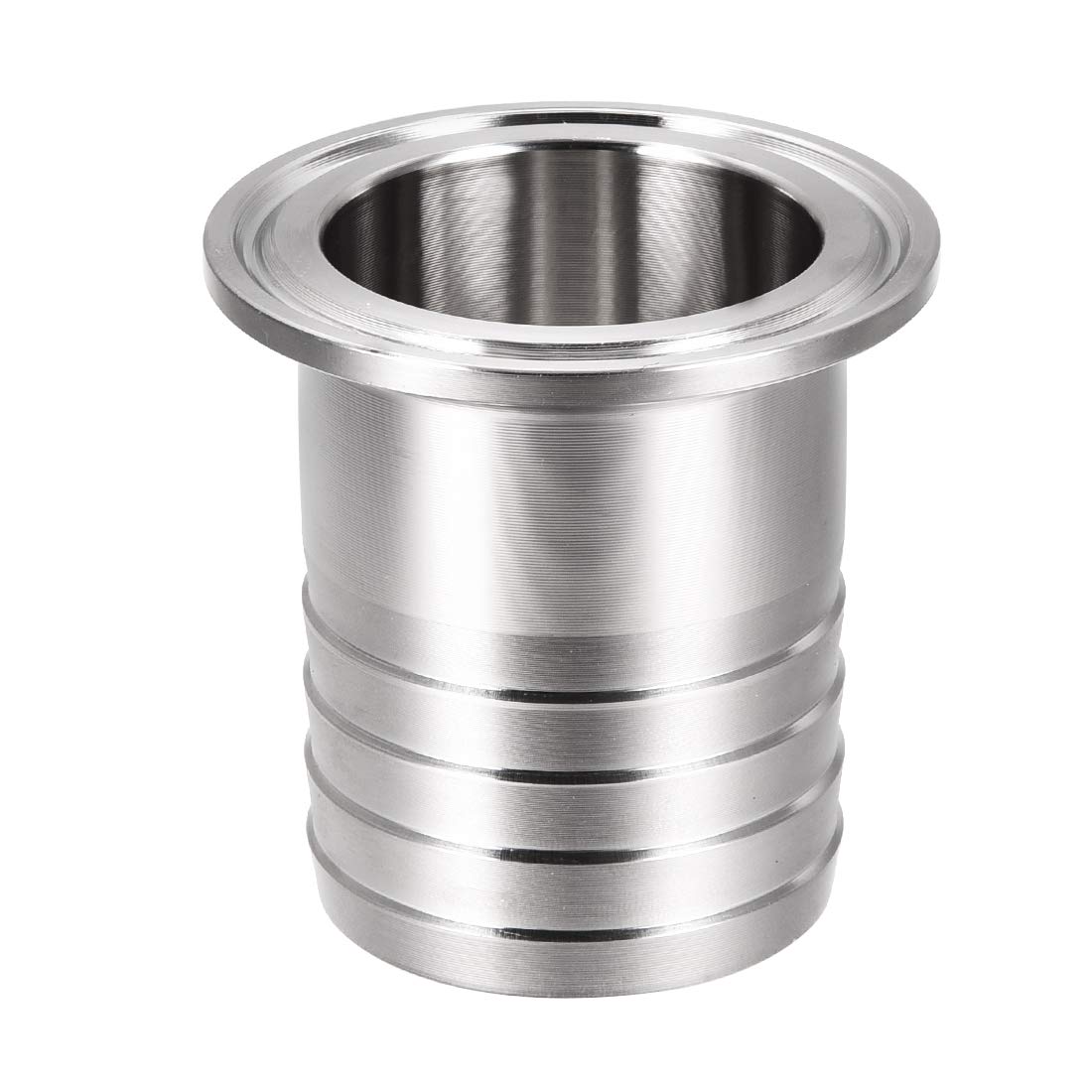 uxcell 1.988 Inch Flange to 1-1/2 Inch Hose Barb Adapter - 2 Pack for Water, Air & Fuel Lines - Perfect for Plumbing, Automotive & Industrial Applications