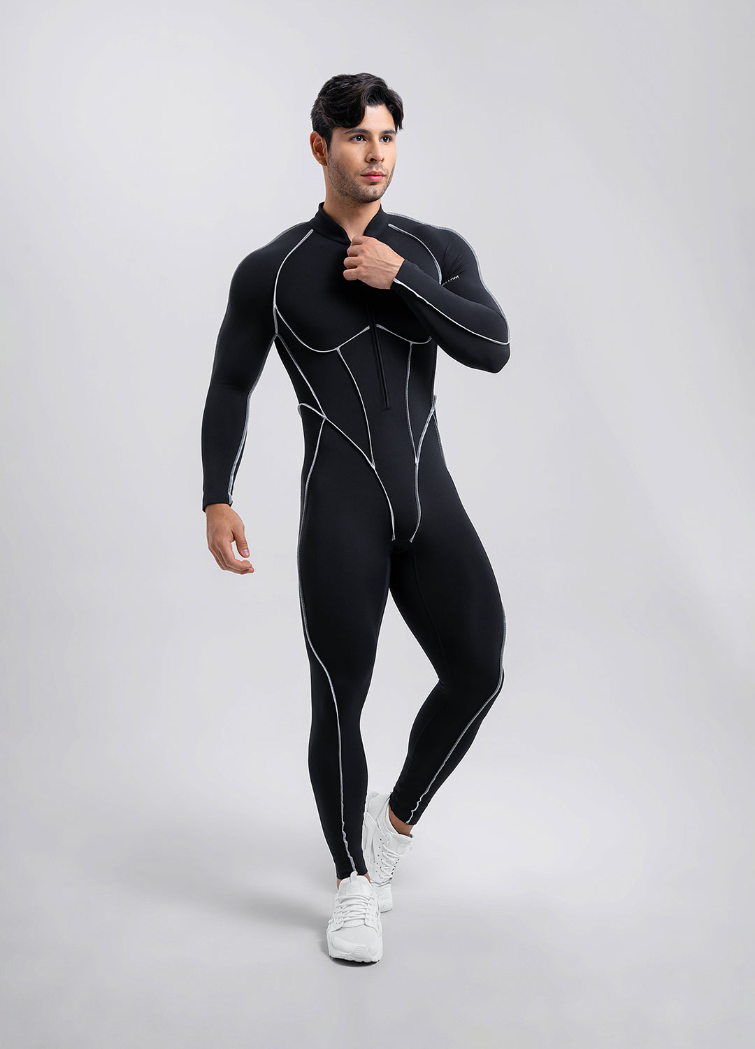 Contour Stitch Hero Suit - Premium Superhero Costume for Cosplay & Halloween | Comfortable & Stylish for Comic Con & Theme Parties