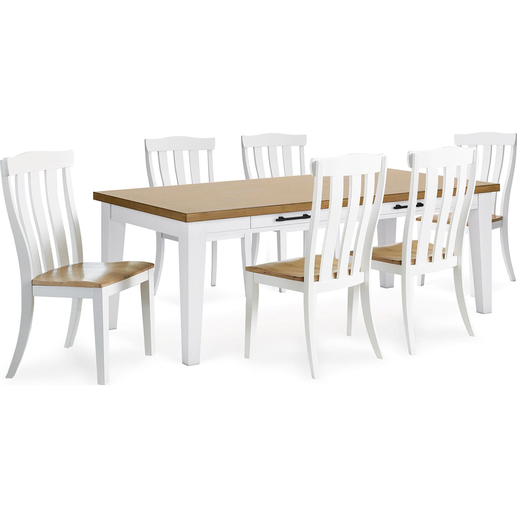 Ashbryn 5-Piece Dining Set - Modern Wood Table & 4 Chairs for Kitchen, Dining Room, Breakfast Nook | Perfect for Family Meals & Entertaining Guests