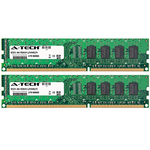 A-Tech 16GB RAM Kit (2 x 8GB) DDR3 1333MHz PC3-10600 Non-ECC DIMM Memory for Asus Essentio CG8250 CG8350 CM6650 Desktop Computers - Upgrade for Faster Gaming, Multitasking & Video Editing