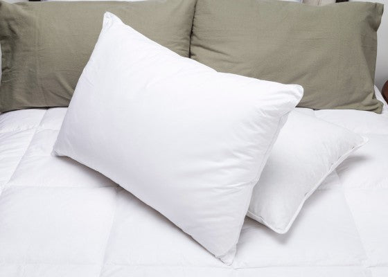 Eco-Friendly Smart Down Alternative Pillow - Hypoallergenic & Breathable - Made in USA - Perfect for Side Sleepers & Allergy Relief