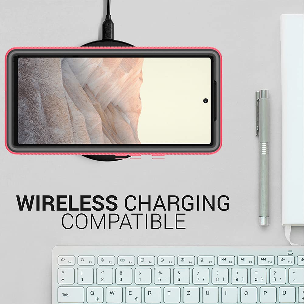 Google Pixel 6 Case - Clear Rugged Anti-Slip Cover | Full Body Protection for Outdoor Use