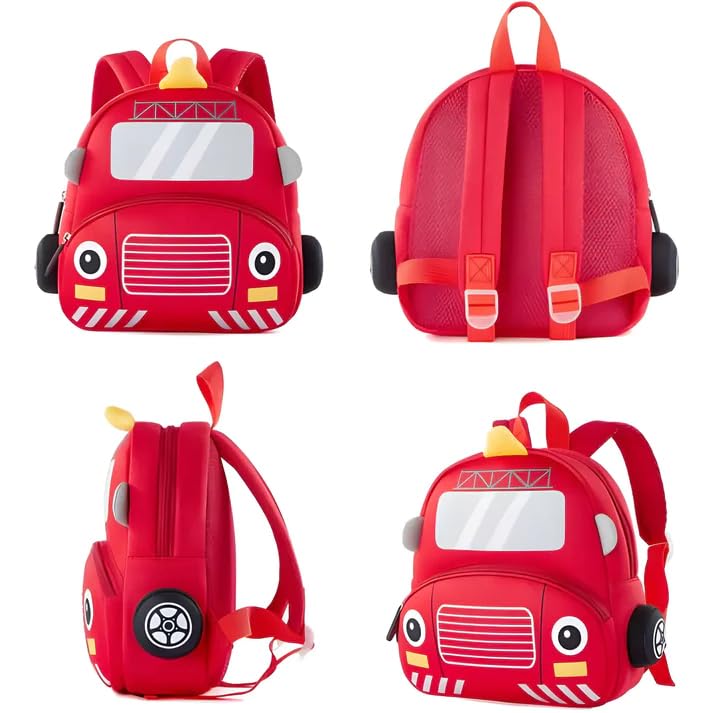 Kids Cartoon School Backpack - Lightweight for Kindergarten & Preschool - Daily Use