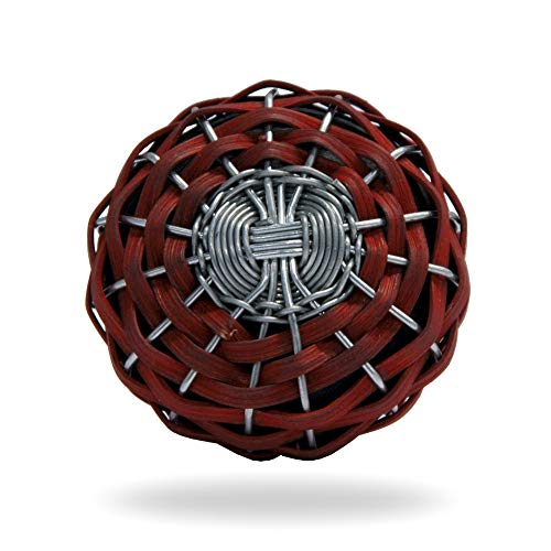 Red (Basket Weave)
