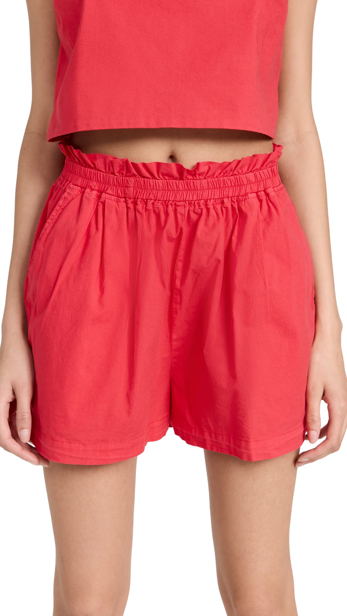 Monroe Women's High Waisted Paperbag Shorts - Trendy Summer Casual Shorts for Women | Perfect for Beach, Vacation & Everyday Wear