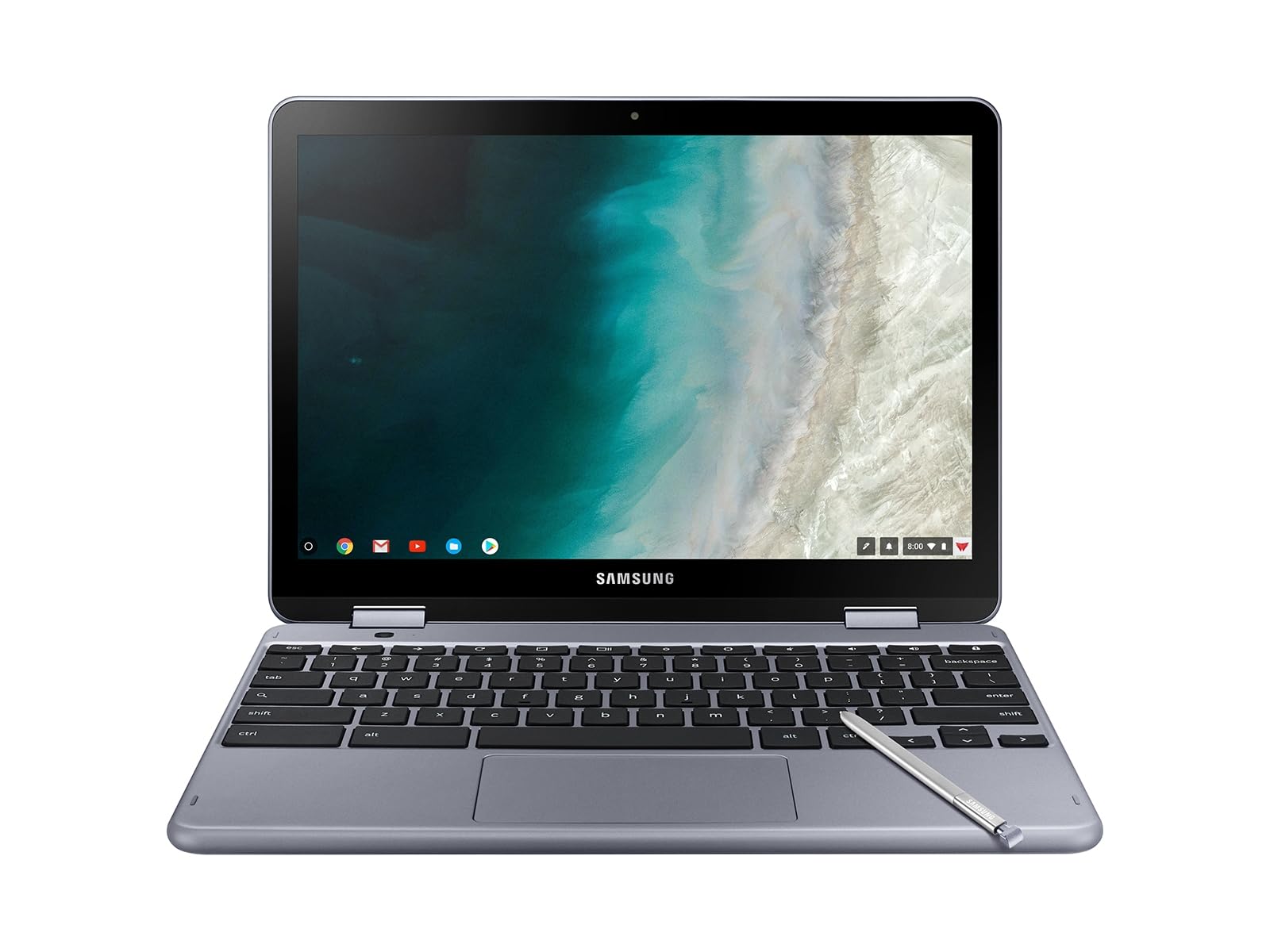 SAMSUNG Chromebook Plus V2 360 2-in-1 Laptop - 12.2