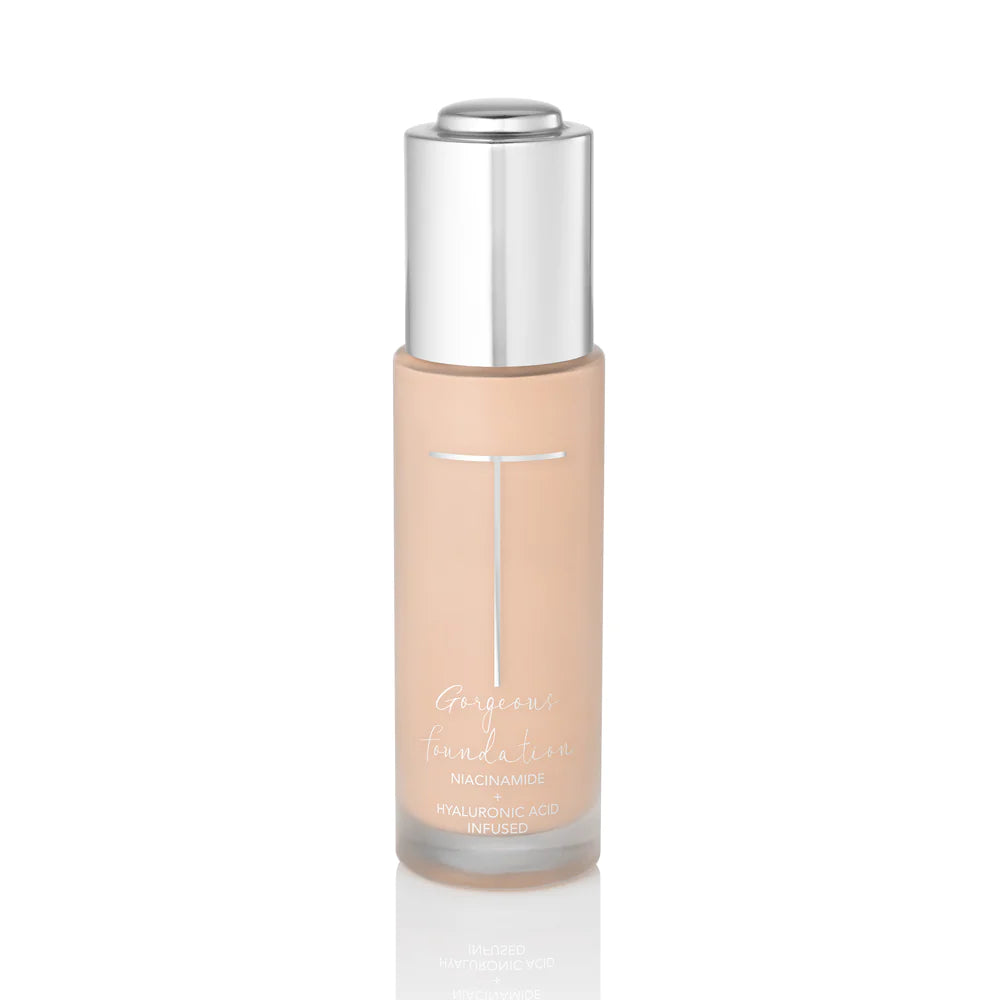 GORGEOUS® Liquid Foundation Makeup - Long Lasting Full Coverage, Oil-Free & Hydrating - Perfect for Daily Wear, Special Occasions & Photo Shoots