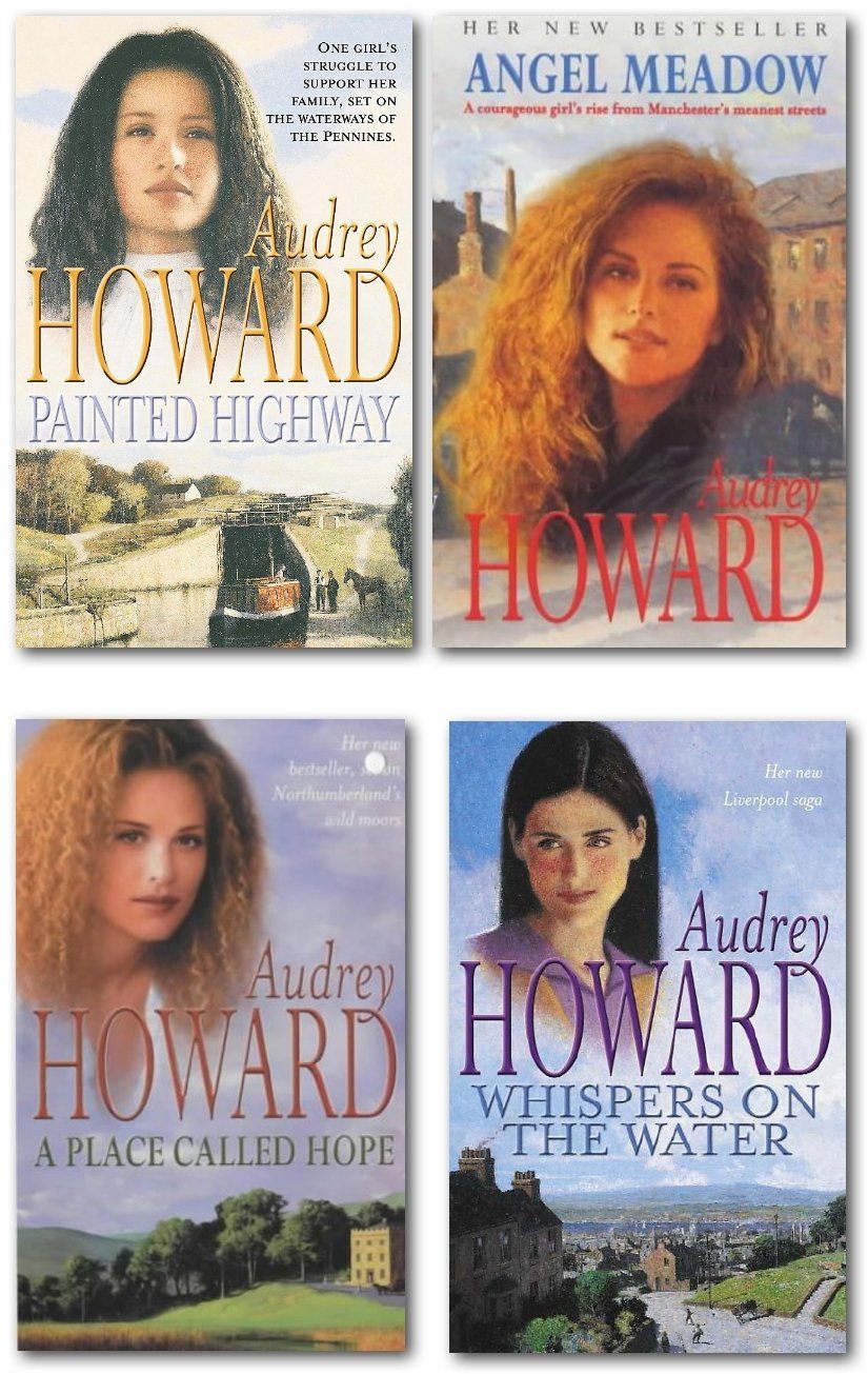 A Place Called Hope by Audrey Howard - 4 Book Set for Adults | Paperback Fiction Collection | Perfect for Book Clubs & Relaxing at Home