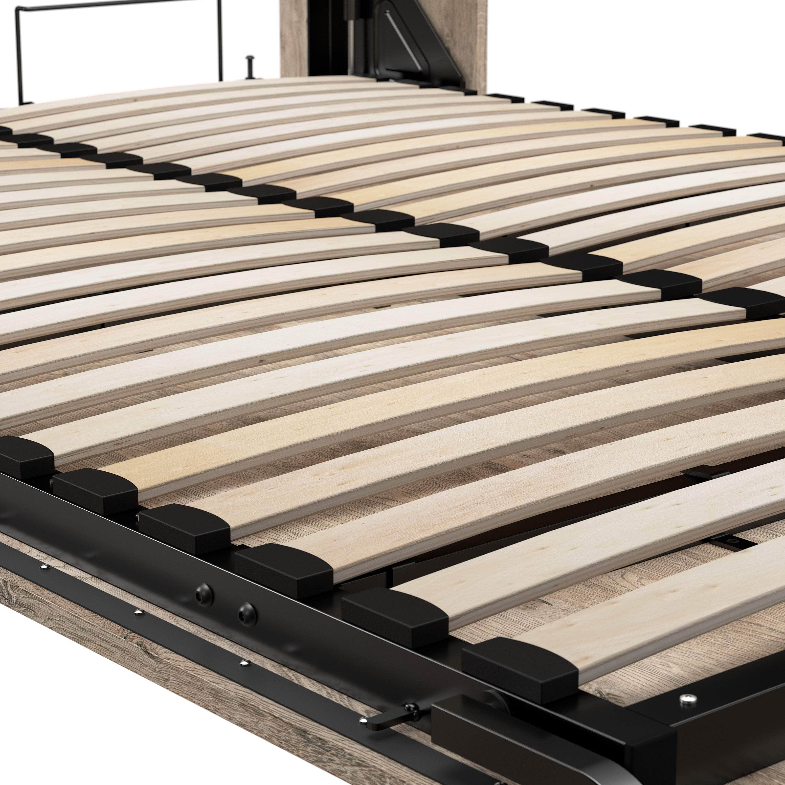 Pur Full Murphy Wall Bed with Storage - 120