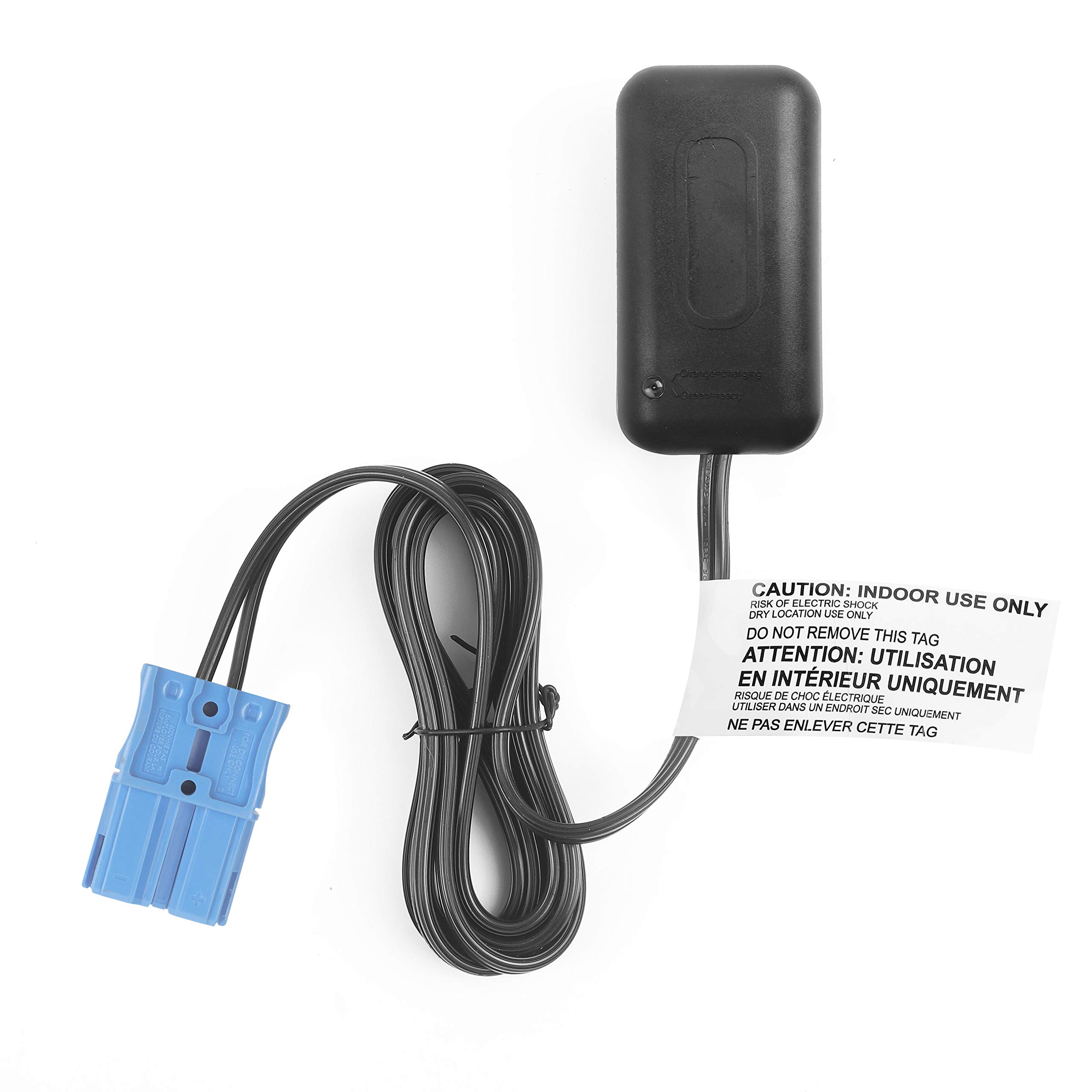 12V Charger for Kid Trax Ride-On Cars - 12 Volt Battery Charger with Large Blue Plug Compatible with Dodge Viper, Dodge Ram 3500, Dodge Police Car & CAT Bulldozer - Perfect for Kids Electric Vehicles and Toy Cars