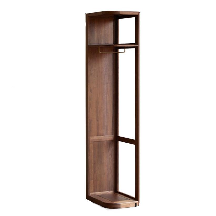 15.7x22.4x78.7 inch / 40x57x200 cm / Rich Dark Walnut Color / left corner cabinet