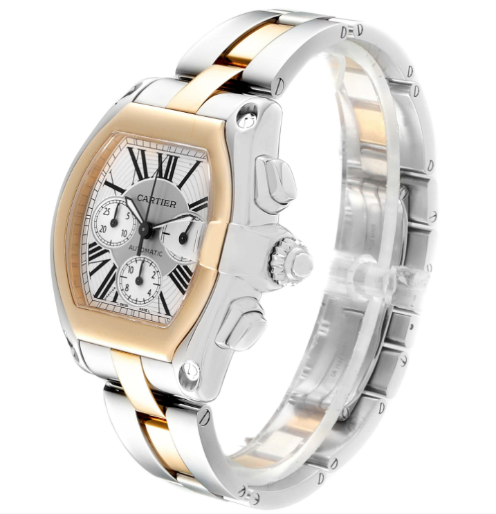 Cartier Roadster 18K Yellow Gold Men's Luxury Watch - Perfect for Business, Formal Events & Special Occasions